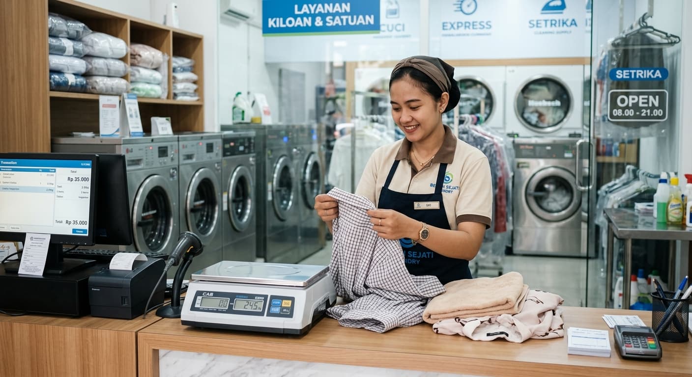 Pentingnya SOP Penerimaan Pakaian di Meja Kasir untuk Mencegah Komplain